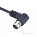 IP67 Snap Molded Cable M8 Cable Connector Female
